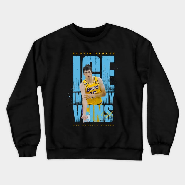 Austin Reaves Ice In My Veins Crewneck Sweatshirt by Juantamad